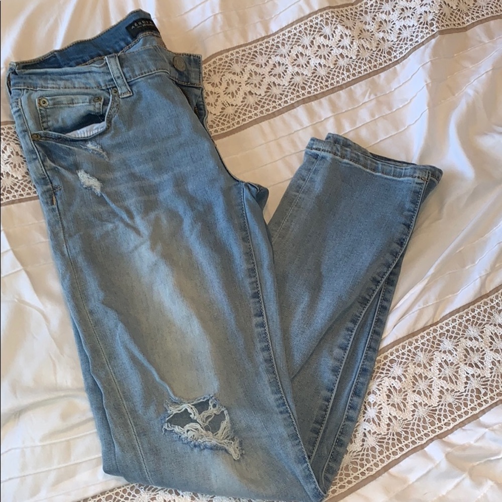 Aeropostale jeans with minimum holes